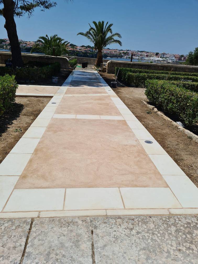 Muros de piedra en Menorca