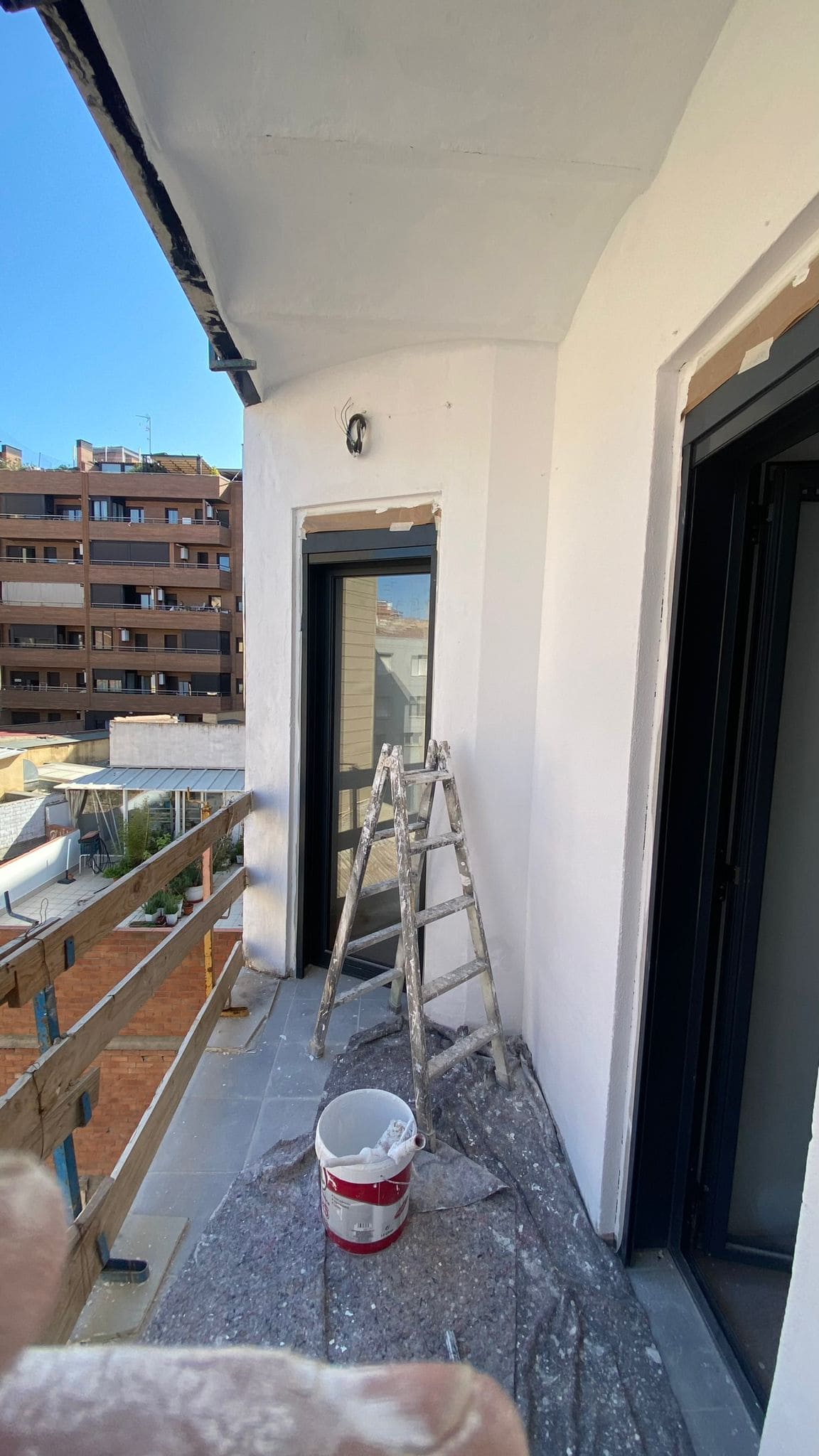 Trabajo de pintura