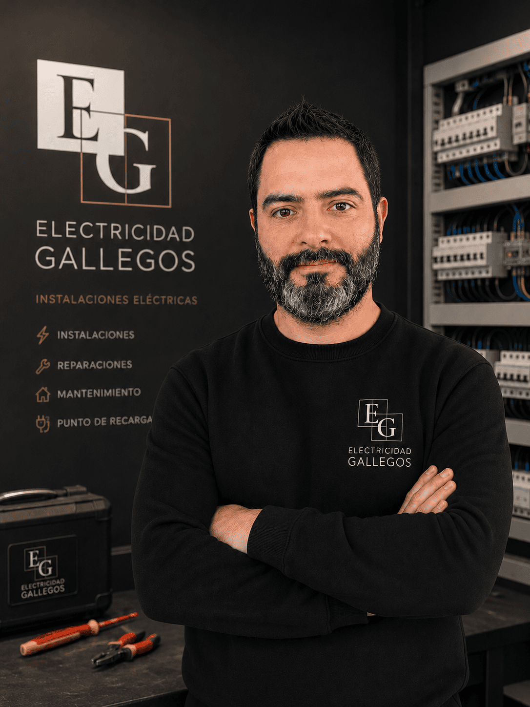 Eugenio Gallegos — Electricista en Bilbao