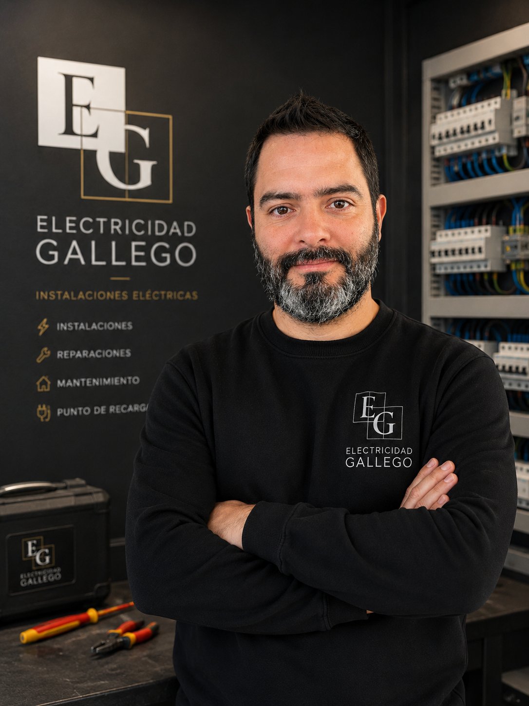 Eugenio Gallegos — Electricista en Bilbao