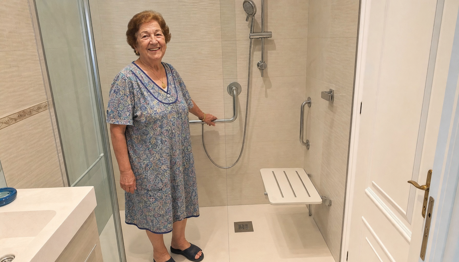 Baño adaptado