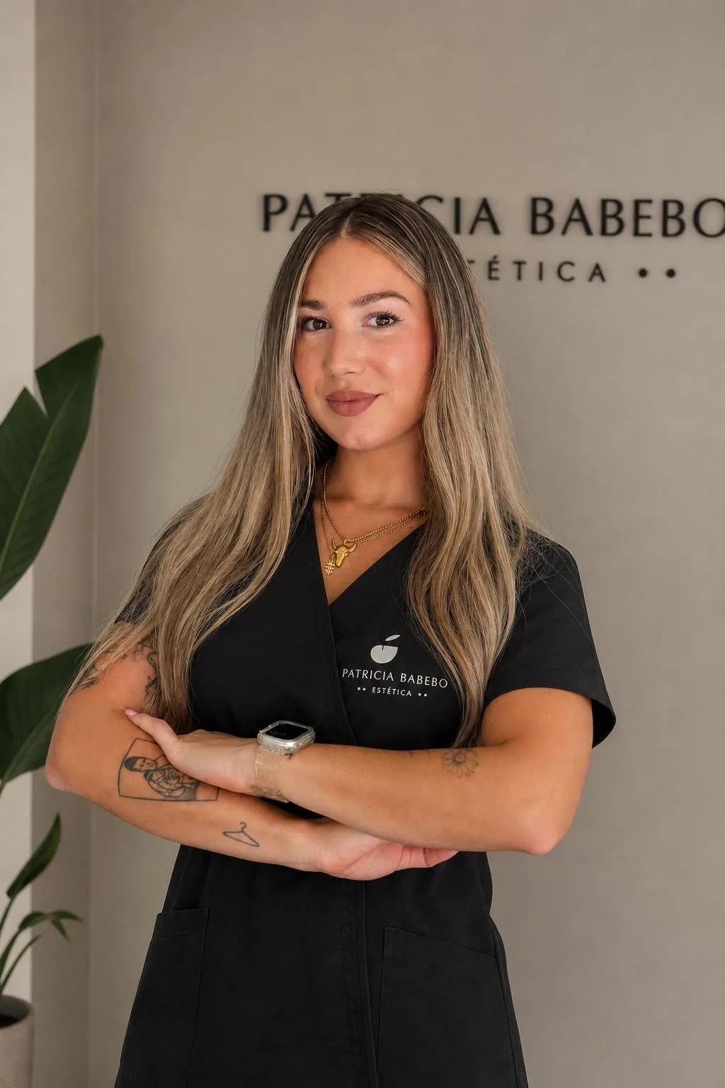 Patricia Barbero en su centro de estética de Dos Hermanas